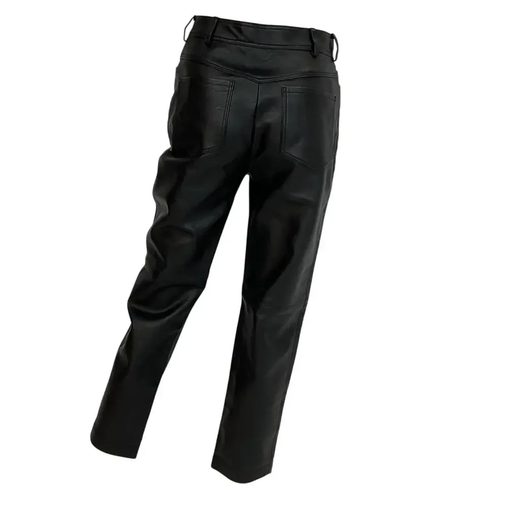 Stella Mccartney Sleek Black Hailey Cropped Trousers Size 36 EU / US 4 - Picture 3 of 5